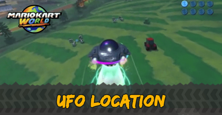 Mario Kart World UFO Location