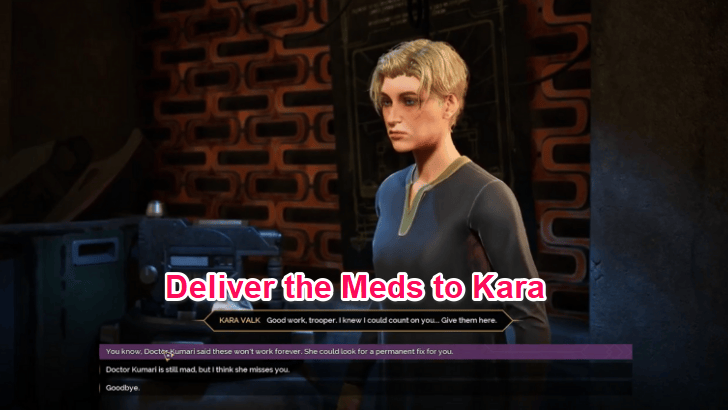 Deliver the Meds to Kara