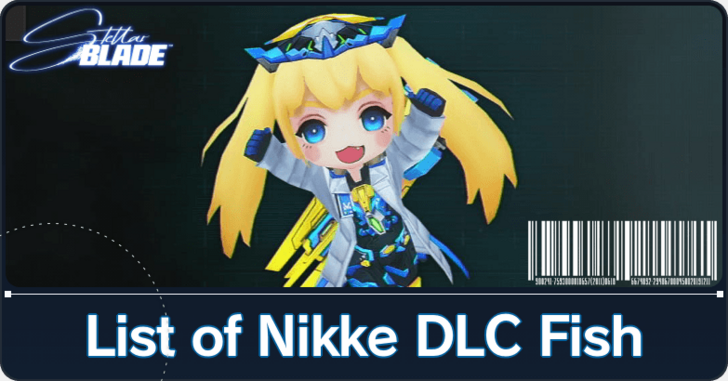 List of All Nikke DLC Fish