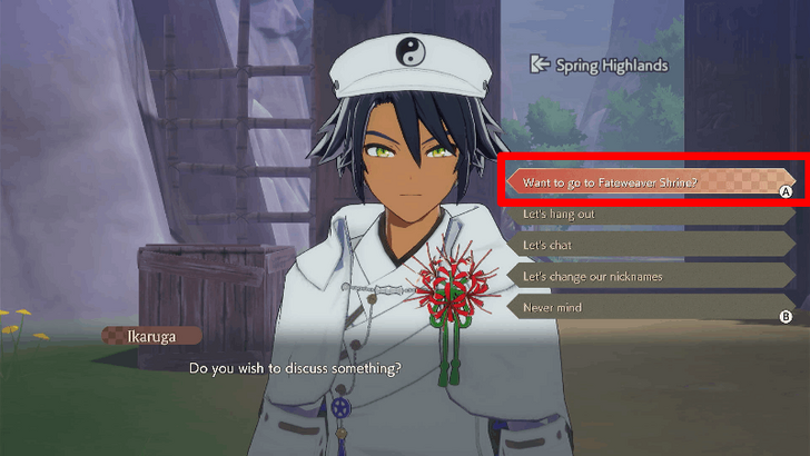 Invite to Fateweaver Shrine