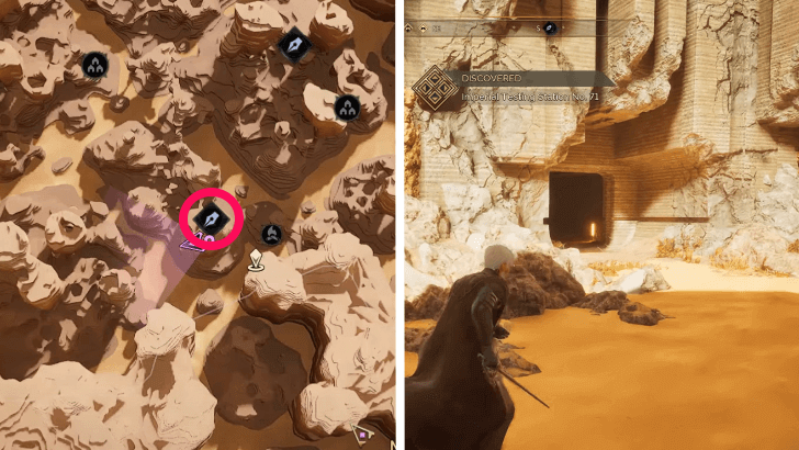 Testing Station No. 71 Location