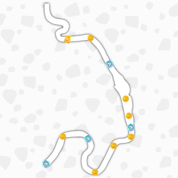 Mario Kart World - Dandelion Depths → Cheep Cheep Falls