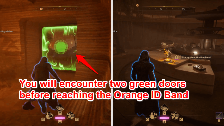 Pass through Unlocked Gates