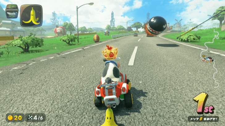 Mario Kart World Golden Rally Be Careful of Road Hazards