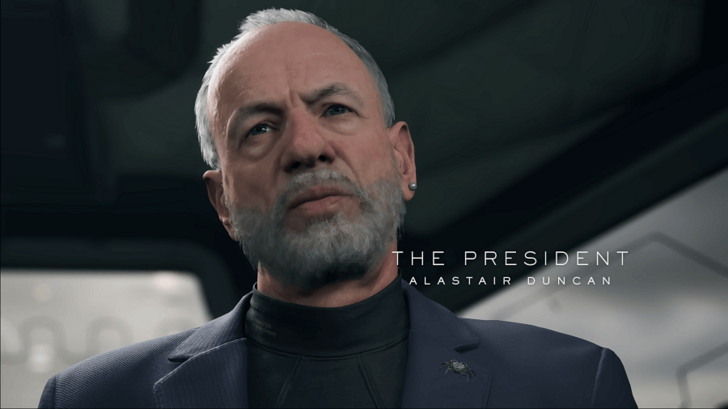 The President, Alastair Duncan