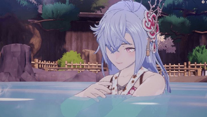 Bathing in Hot Springs