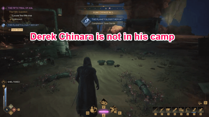 Derek Chinara is Gone