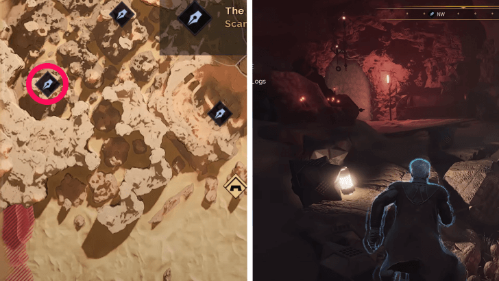 Khala Cavern Location