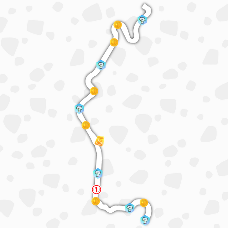 Mario Kart World - Dandelion Depths → Moo Moo Meadows