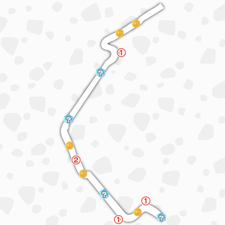 Mario Kart World Spiny Rally Starview Peak → DK Pass