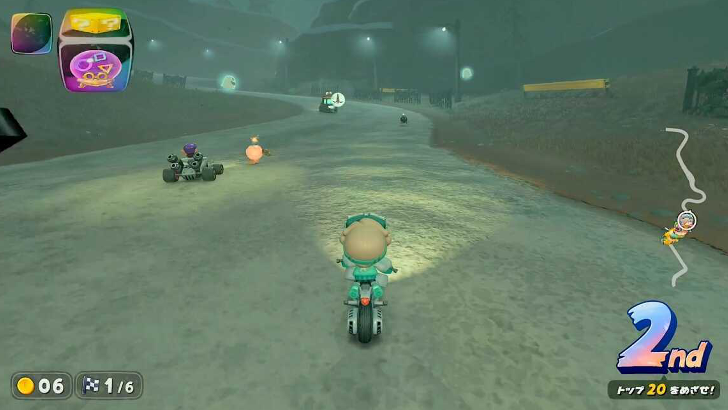 Mario Kart World Spiny Rally Be Careful of Road Hazards