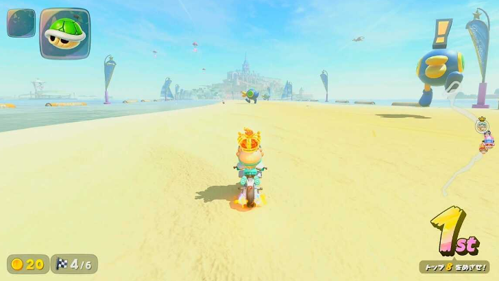 Mario Kart World Spiny Rally Be Careful of Cataquack