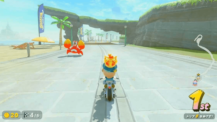Mario Kart World Spiny Rally Be Careful of Sidesteppers