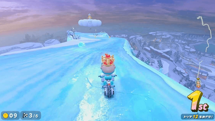 Mario Kart World Spiny Rally Ice Balls Will Be Thrown at You