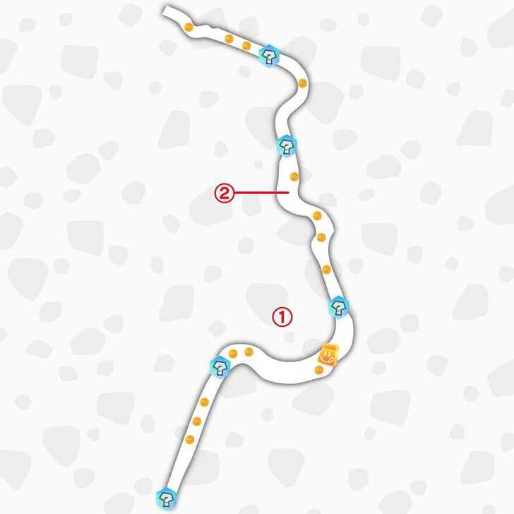 Mario Kart World Acorn Rally Peach Stadium → Cheep Cheep Falls