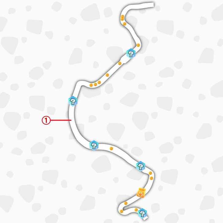 Mario Kart World Acorn Rally Cheep Cheep Falls → DK Pass