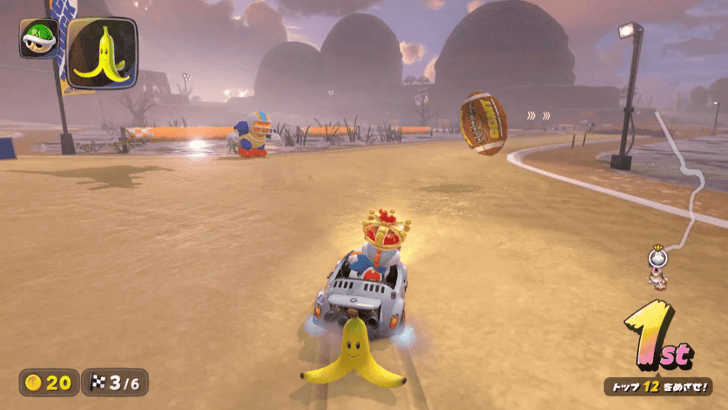 Mario Kart World Acorn Rally Ice Balls Will Be Thrown at You