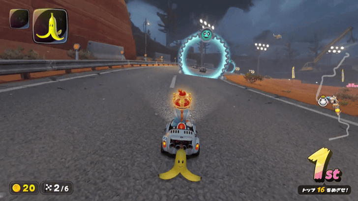 Mario Kart World Acorn Rally Use the Acceleration Gate
