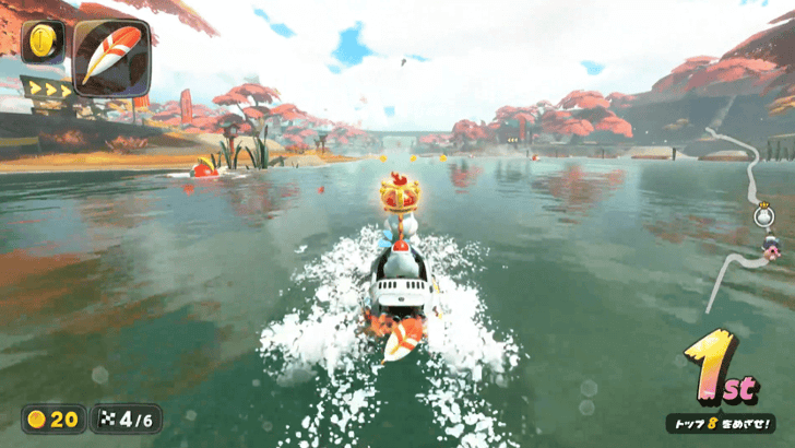 Mario Kart World Acorn Rally Be Careful of Cheep Cheeps