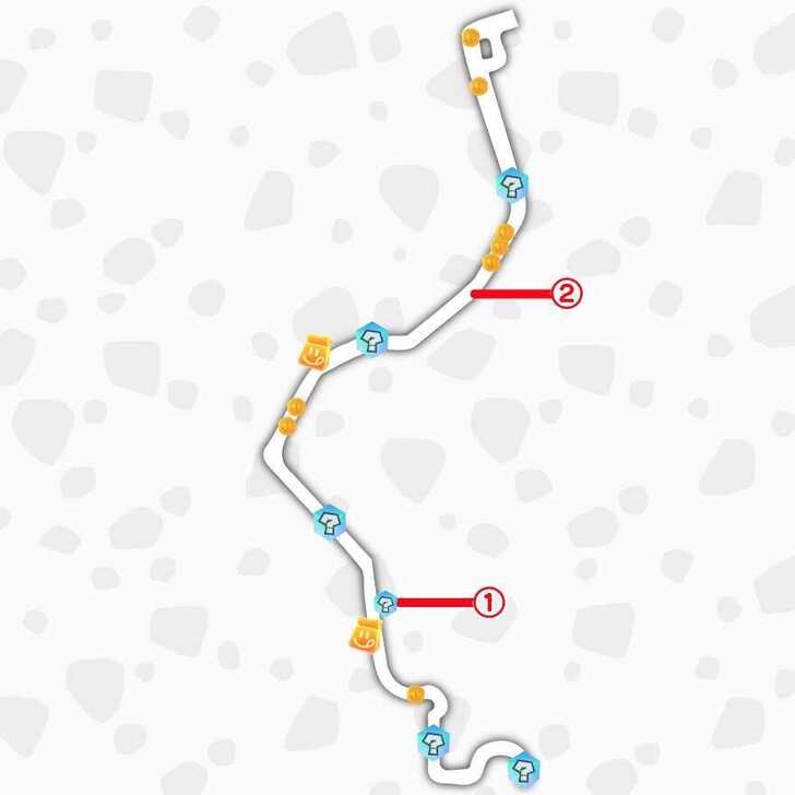 Mario Kart World Cloud Rally Mario Bros. Circuit → Crown City