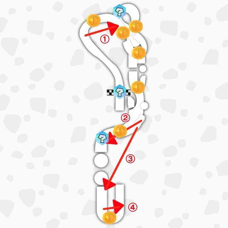 Mario Kart World Cloud Rally Great ? Block Ruins