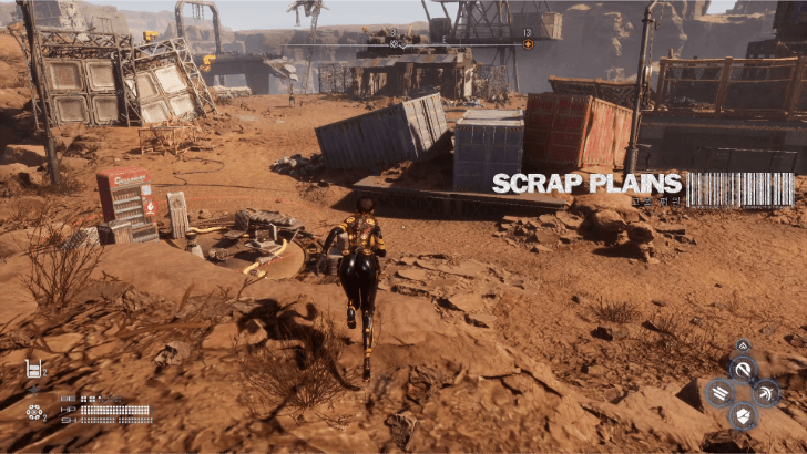 Travel Through Scrap Plains