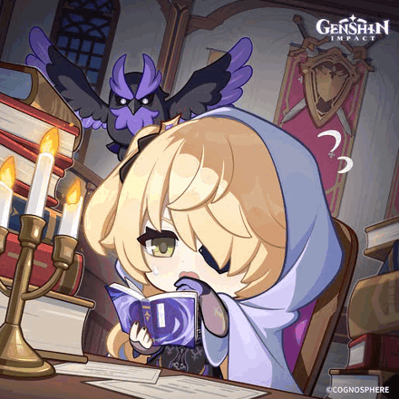 Genshin Impact - Fischl Birthday Art 2025