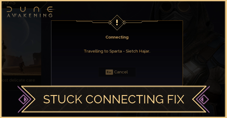 Stuck Connecting Fix Top Banner