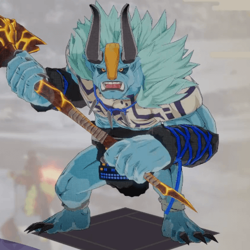 Ferocious Blue Oni
