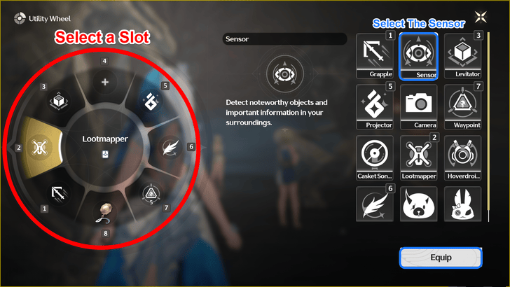 Wuthering Waves How to Equip The Sensor