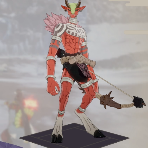 Red Oni Archer