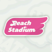 Peach Stadium Sticker