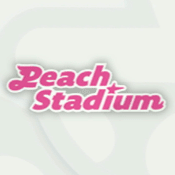 Peach Stadium Sticker