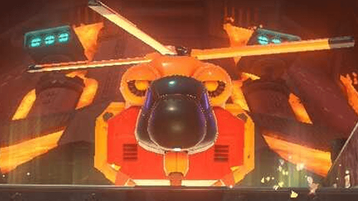 Helicopter Front POV