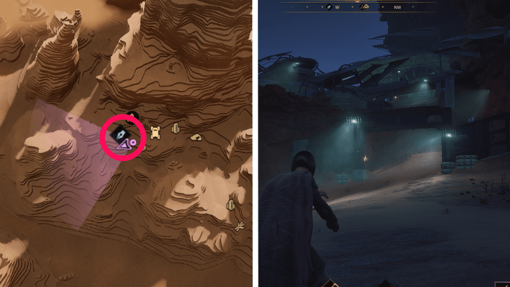 Hand of Khidr Base Location