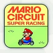 Mario Circuit Sticker