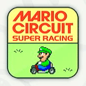 Mario Circuit Sticker