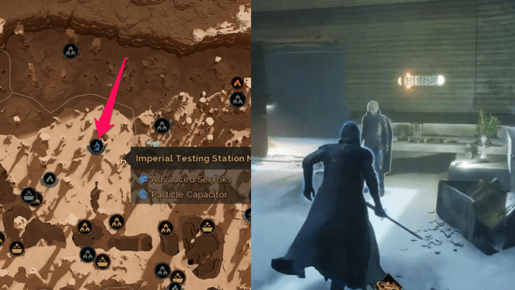 Talk to Derek at the Imperial Testing No.29 Location