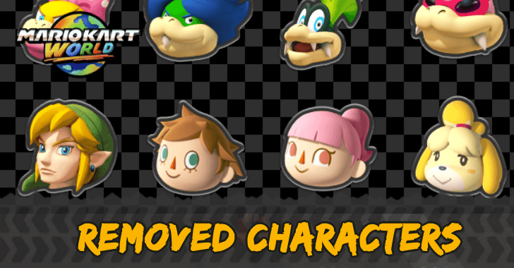 Mario Kart World Removed Characters