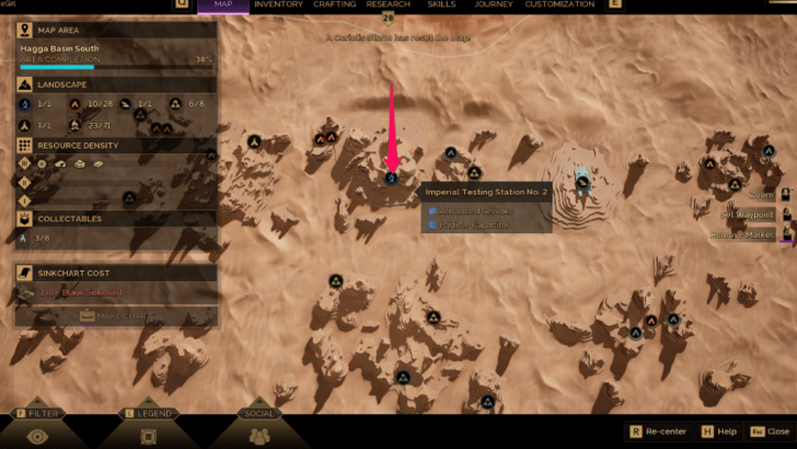 Imperial Station No. 2 Location