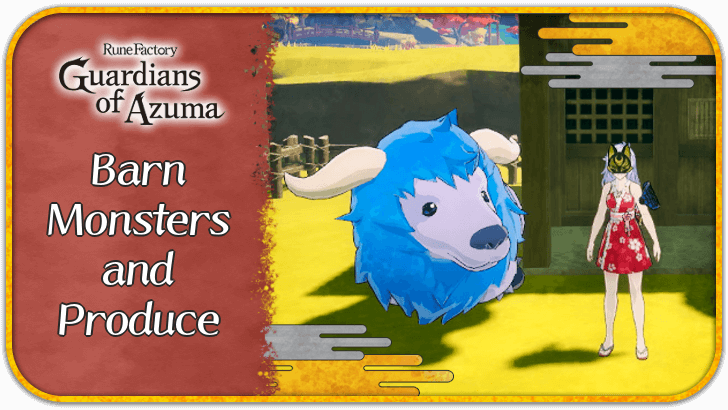 Barn Monsters and Produce