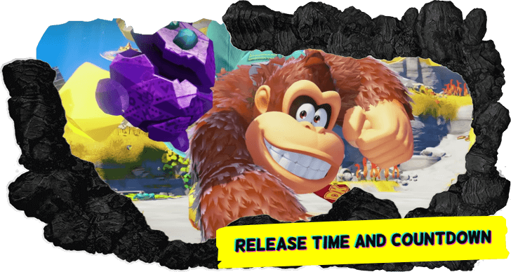 Donkey Kong Bananza Release Time and Countdown