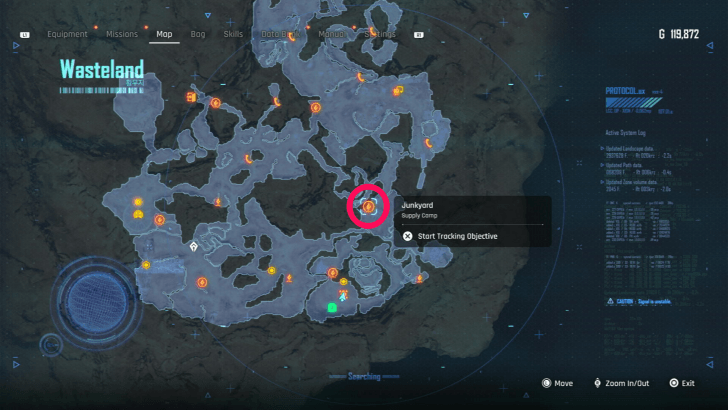 Often Spawns Near the Junkyard Supply Camp