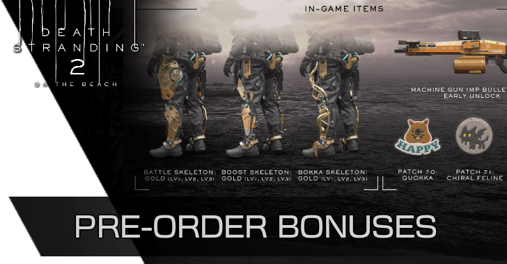 Death Stranding 2 Pre-Order Bonuses