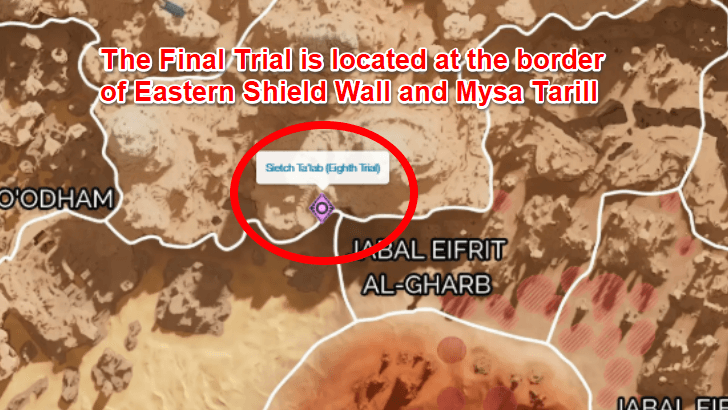 Eighth Trial Location