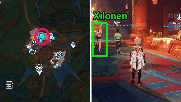 Genshin - Xilonen Anecdote Location