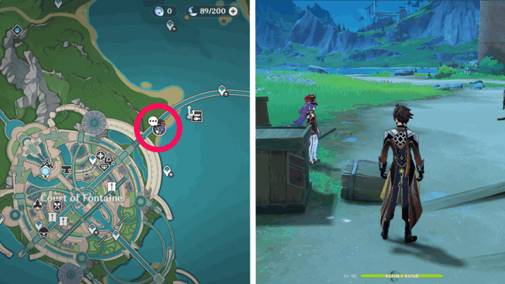 Genshin - Chevreuse Anecdote Location