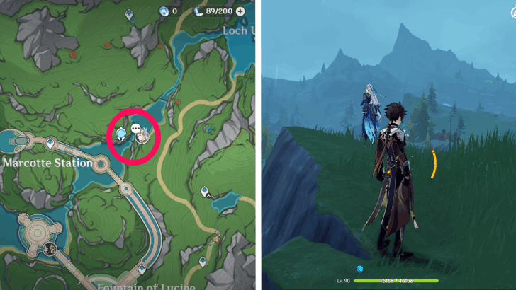 Genshin - Neuvillette Anecdote Location