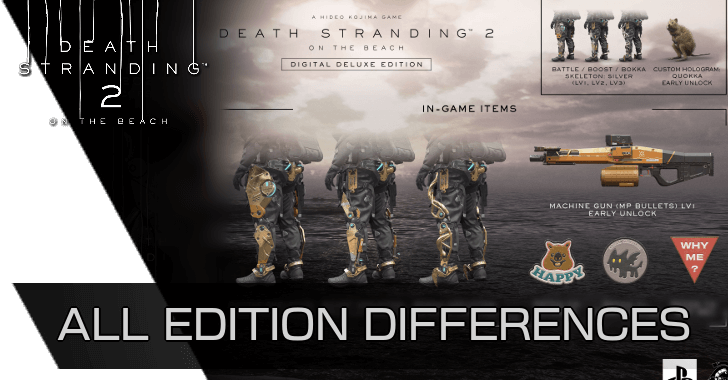 Death Stranding 2 - All Edition Differences