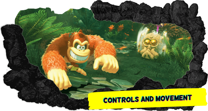 DK Bananza Controls and Movement